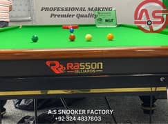 Snooker Table II Billiards Tables II Rasson Table For Sale 5*10/6*12