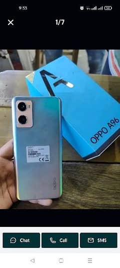 oppo a96 box charger complete