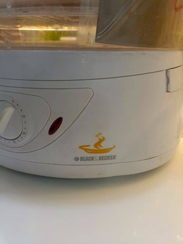 black decker food steamer 2