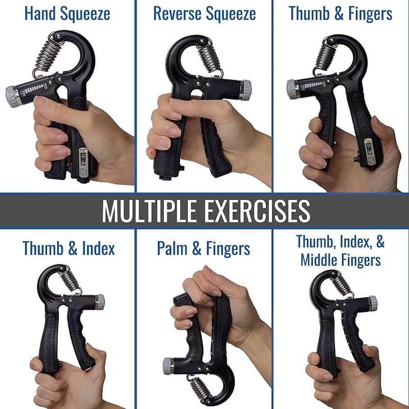 Compact Hand exercise Grip with Tracker 2