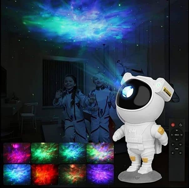 Astronaut Galaxy Projector Lamp 1