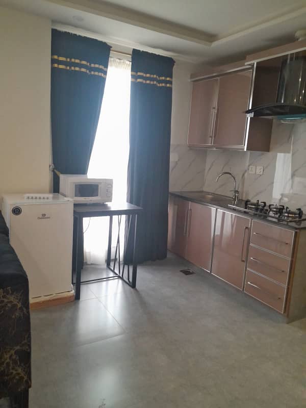 One Bed Furnished Apartment available for rent in top tier location 5