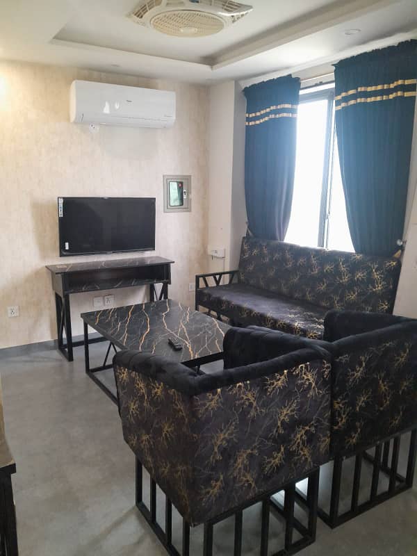 One Bed Furnished Apartment available for rent in top tier location 6