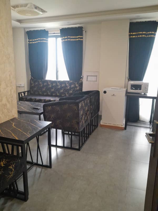 One Bed Furnished Apartment available for rent in top tier location 7