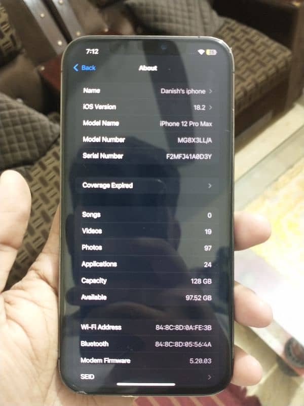 iphone 12 pro max 128gb non PTA 13