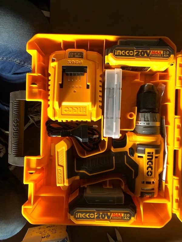 INGCO NEW CORDLESS IMPACT DRILL 0