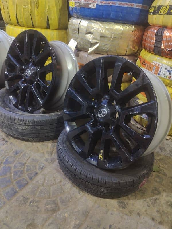 Alloy Rim Alloy Wheel 6 Nut  Prado Fortuner Champ Vigo Revo Legendre 2