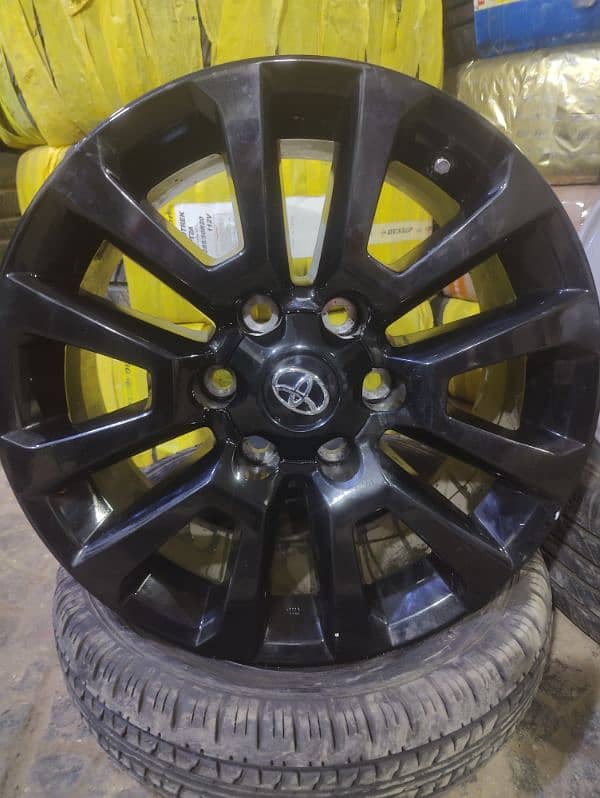 Alloy Rim Alloy Wheel 6 Nut  Prado Fortuner Champ Vigo Revo Legendre 3