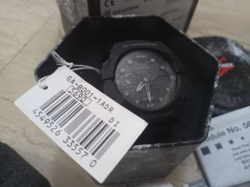 Casio G Shock GA-B001-1ADR Brand New Untouched Unused Complete Boxing 6