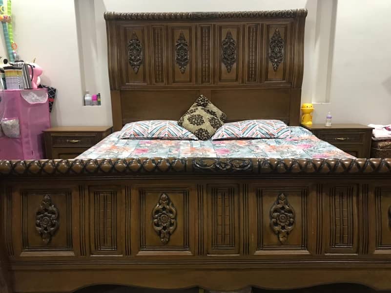 King size bed set 1