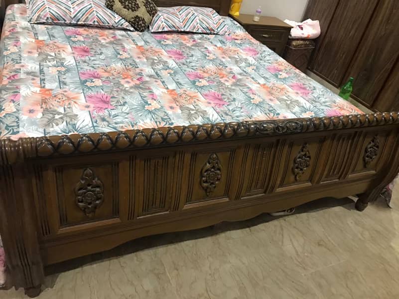 King size bed set 3