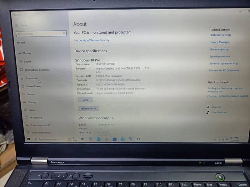 lenovo T430 thinkpad 5