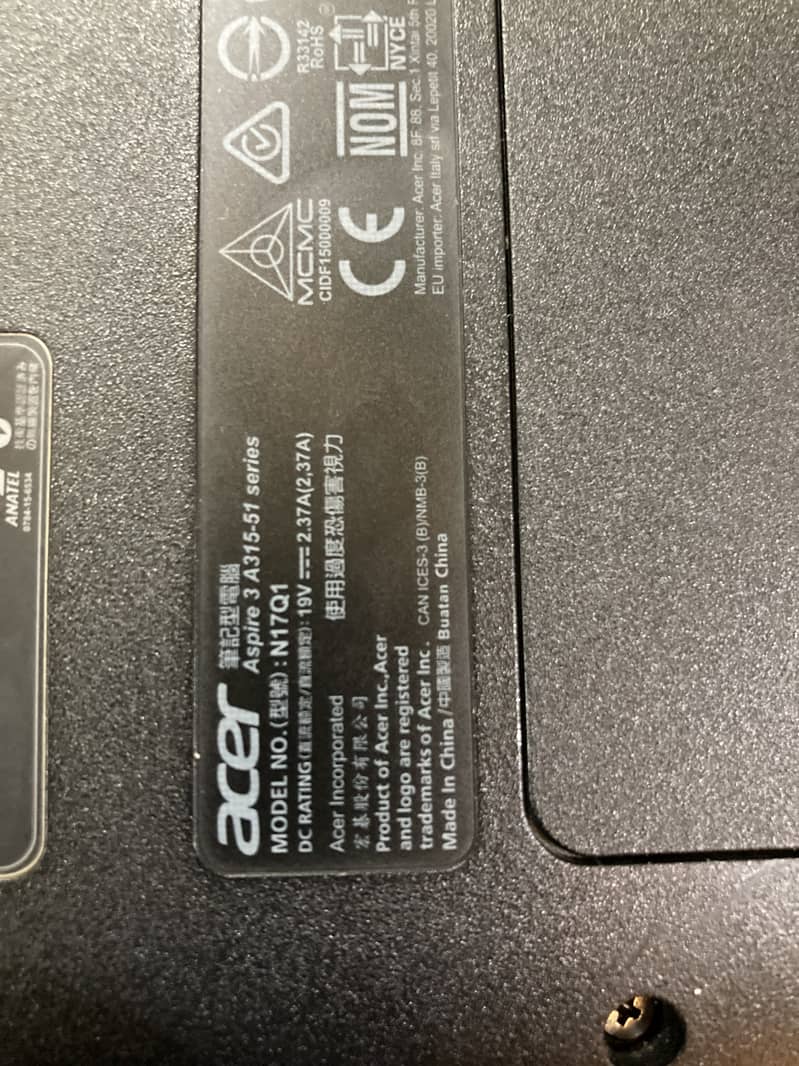 Acer Aspire A3 A315 7