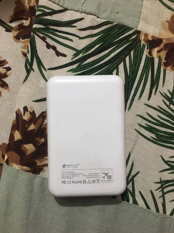 Sovo power bank 6000 MAH 2