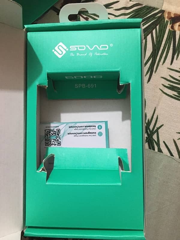 Sovo power bank 6000 MAH 9