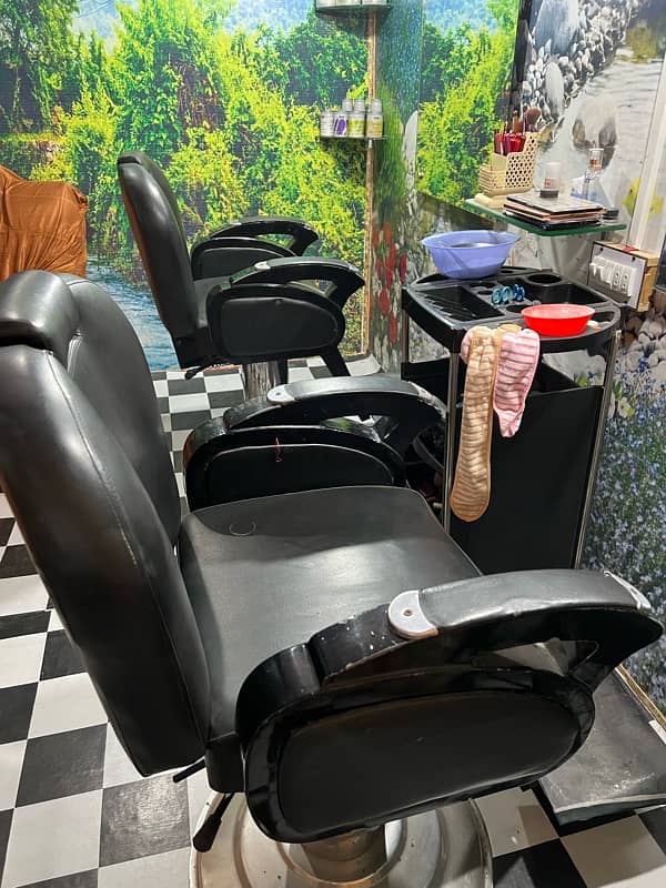 beauty saloon chairs with sman 1