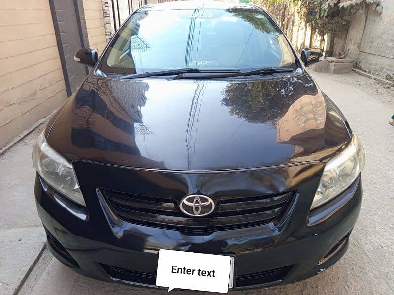 Toyota Corolla XLI 2010 8