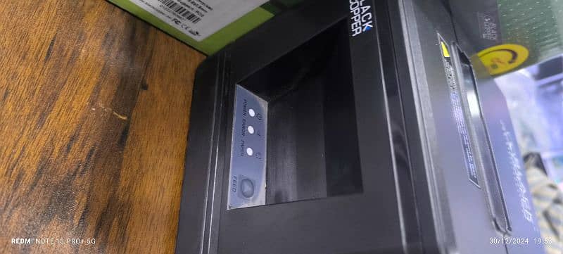 black copper thermal printer brand new 3