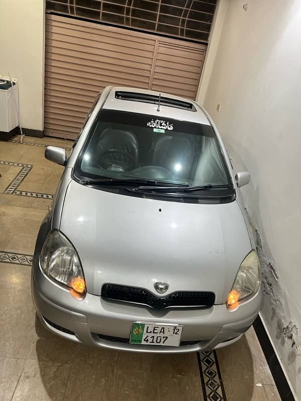 toyota vitz sunroof manual 0