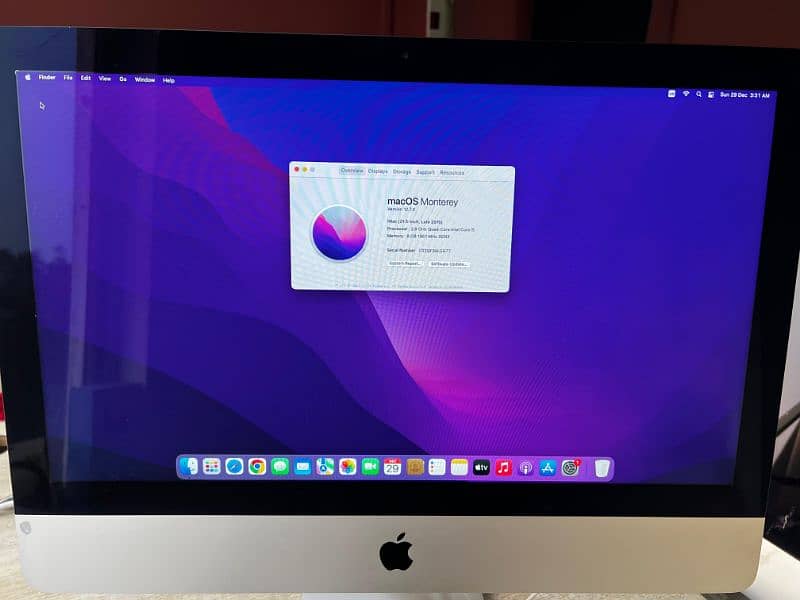 IMACS  2019 model , i5 ,21.5 inches, 4k display 4