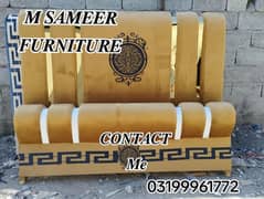 Poshish bed/Bed set/double bed/king size bed/Home Furniture