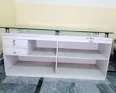 2 counter avaiable for shop with solid glass