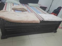 Double Bed / Wooden Bed / King Bed / Side Table / Dressing Table