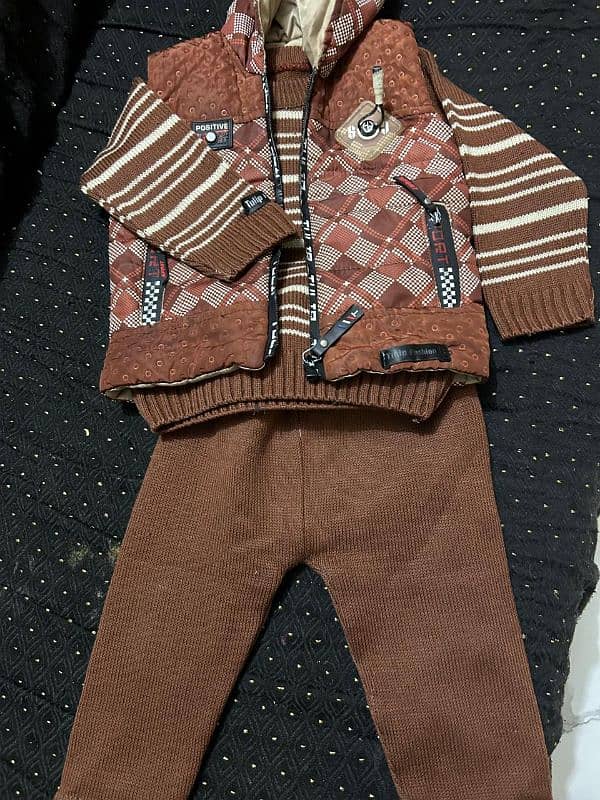 3pc baby boy jacket 0