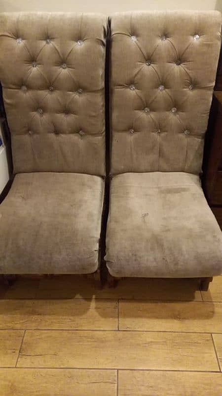 wooden sofas / chairs for sale 2