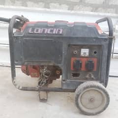 Used Generator| Loncin | 100 volt or above Home appliance Kick Start