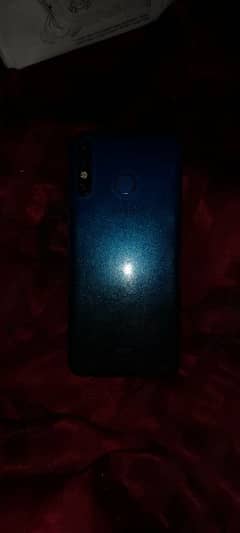 infinix  hot 8  3/32 blue colour in good condition