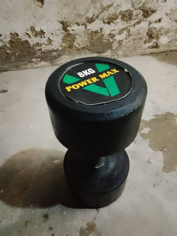 8 kg dumbell 1