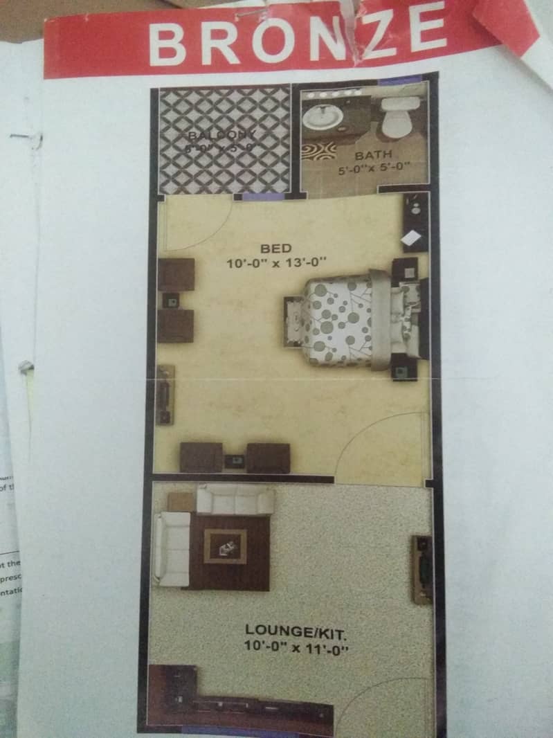 1BHK FLAT FOR SALE 3