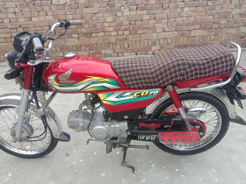 Honda Cd 70 2023 Model. Total gunine lush condition,03027993535 0