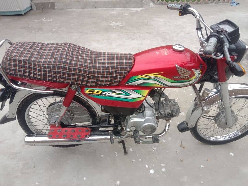 Honda Cd 70 2023 Model. Total gunine lush condition,03027993535 6