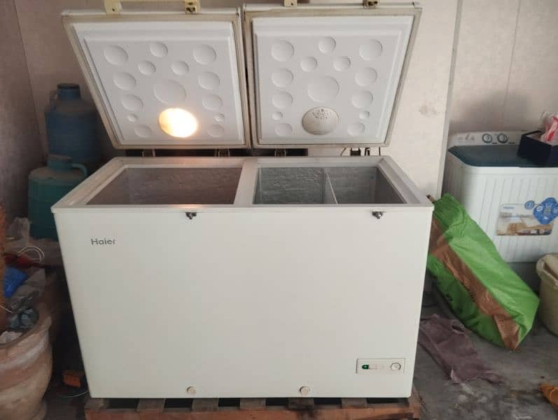 Haier orignal deep freezer orignal Gass 0.303. 895.17. 54 no any falt 1