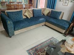 L Shaped sofa 6 seater