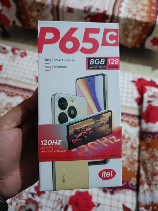 Itel P65c Box pack PTA official approved 0