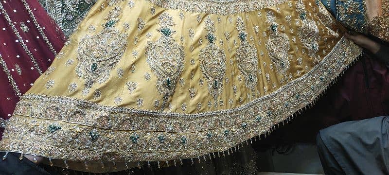 Bridal Lehnga for Mehndi function 1