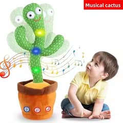 Dancing Cactus Plush Toy with Repeat Talking and Singing Function, US