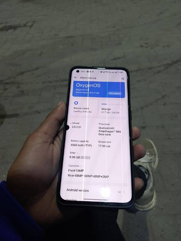 Oneplus 9pro duel sim (888 snapdragon) gaming device see picture fault 0