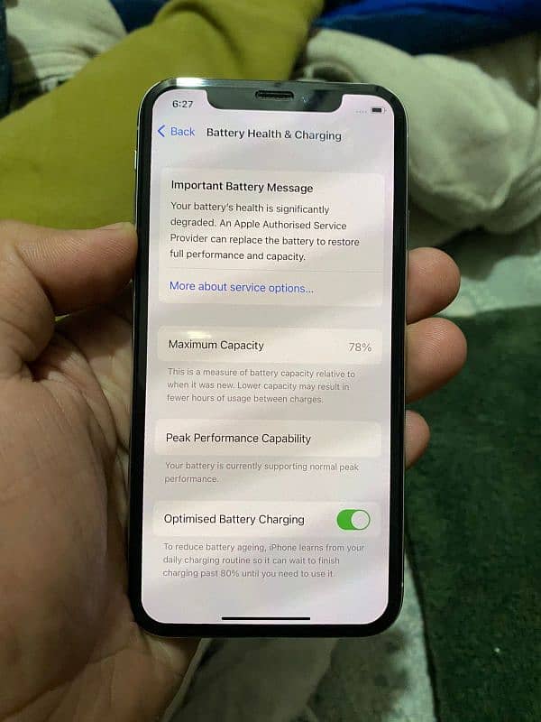 iphone X 256 GB PTA Approved 5