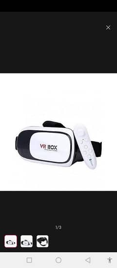 VR Box 3D Glasses with Remote – Like New, Perfect Condition!