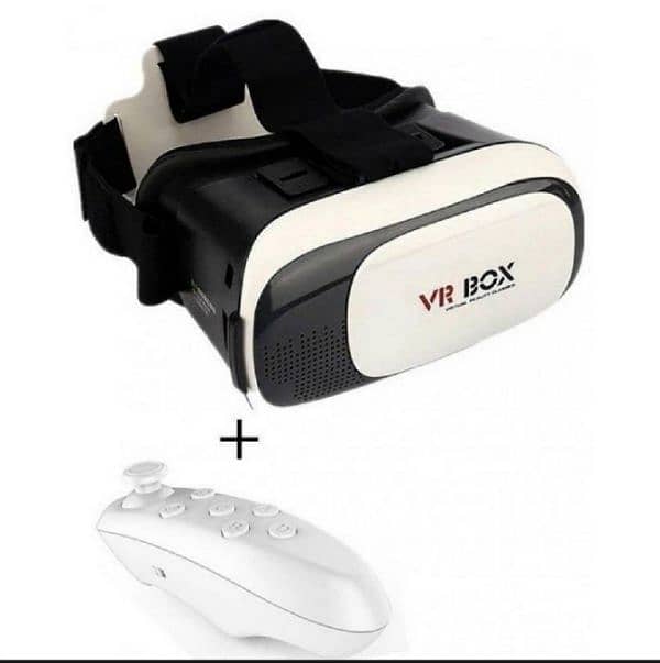 VR Box 3D Glasses with Remote – Like New, Perfect Condition! 2