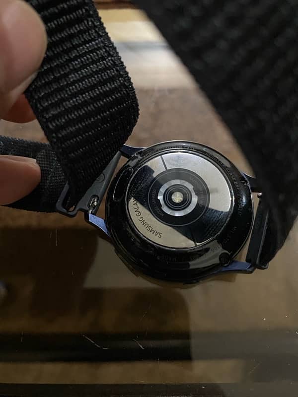 Samsung watch active 2 ultra with nylon straps and protector 3