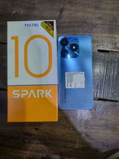 Tecno Spark 10 Ram=4+4gb / Storage=128gb with box