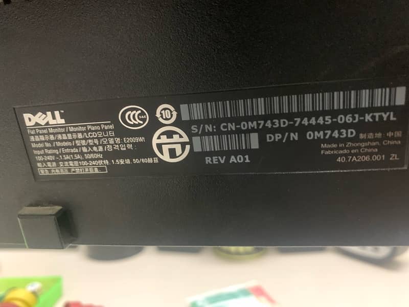 Dell monitor 12inch 3