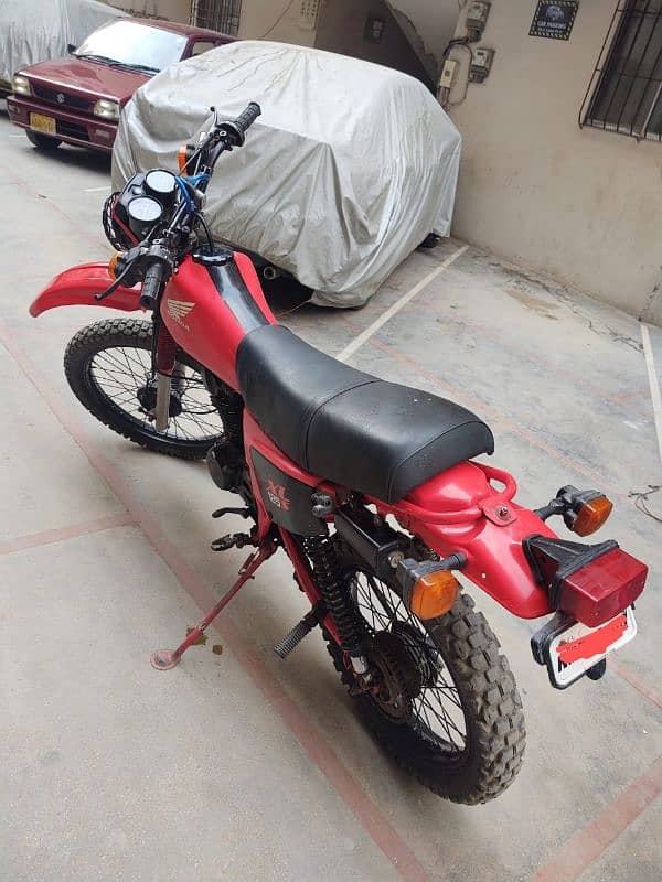 Honda xl 185cc 7