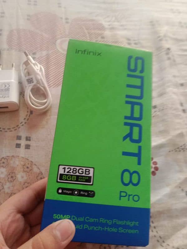 I am selling my Infinix smart 8 pro 4 months used 7