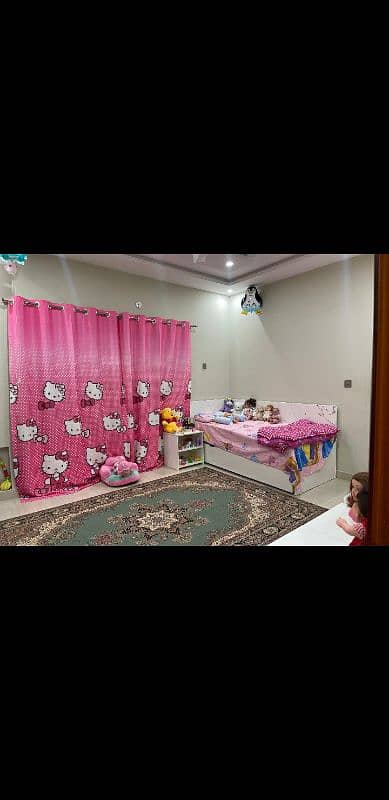 baby bed with side table and dressing table 0